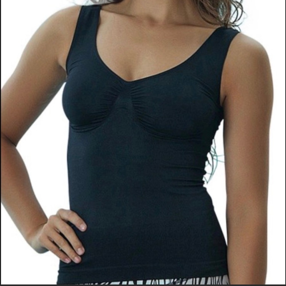 Heavenly Shapewear black shaping tank top size 1X